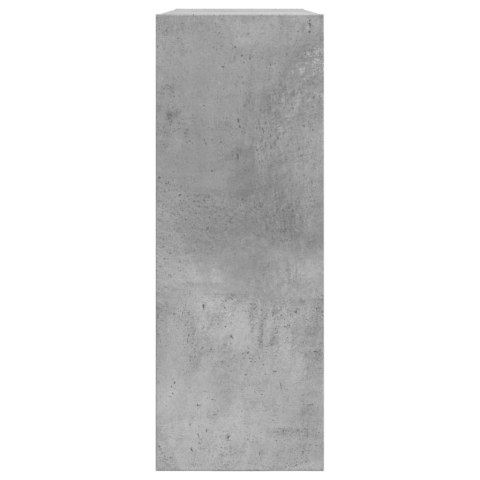 Szafka na buty, szarość betonu, 80x21x57 cm Szafka na buty, szarość betonu, 80x21x57 cm