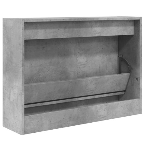 Szafka na buty, szarość betonu, 80x21x57 cm Szafka na buty, szarość betonu, 80x21x57 cm