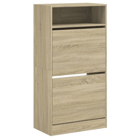 Szafka na buty, dąb sonoma, 60x34x116 cm Szafka na buty, dąb sonoma, 60x34x116 cm