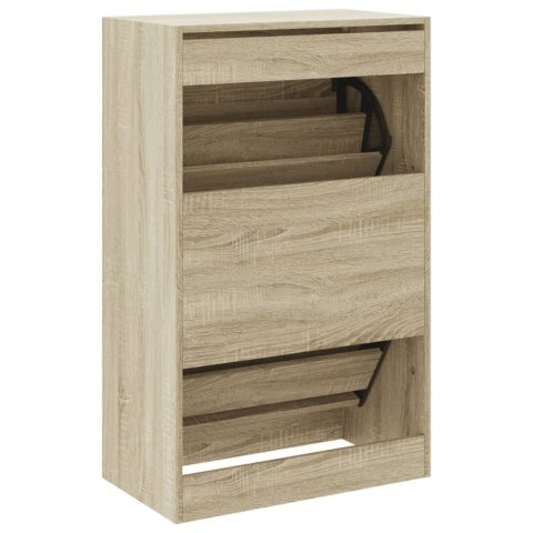 Szafka na buty, dąb sonoma, 60x34x96,5 cm Szafka na buty, dąb sonoma, 60x34x96,5 cm