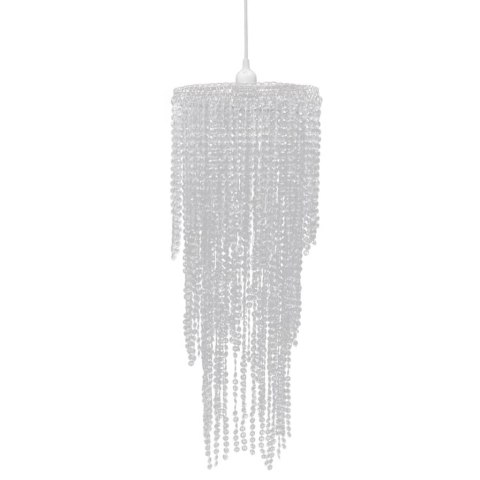 Kryształowa lampa wisząca z abażurem 26 x 70 cm Kryształowa lampa wisząca z abażurem 26 x 70 cm
