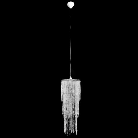Kryształowa lampa wisząca z abażurem 26 x 70 cm Kryształowa lampa wisząca z abażurem 26 x 70 cm