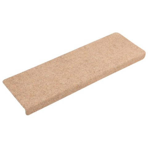 Nakładki na schody, 10 szt., brązowe, 65x21x4 cm Nakładki na schody, 10 szt., brązowe, 65x21x4 cm
