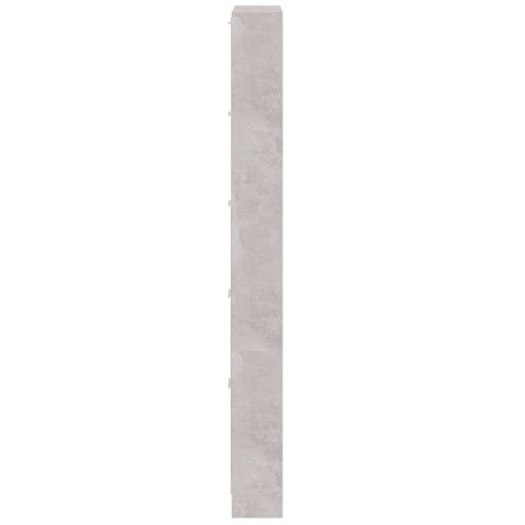 Szafa na buty, szarość betonu, 59x17x169 cm Szafa na buty, szarość betonu, 59x17x169 cm