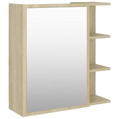 Szafka łazienkowa, dąb sonoma, 62,5x20,5x64 cm Szafka łazienkowa, dąb sonoma, 62,5x20,5x64 cm