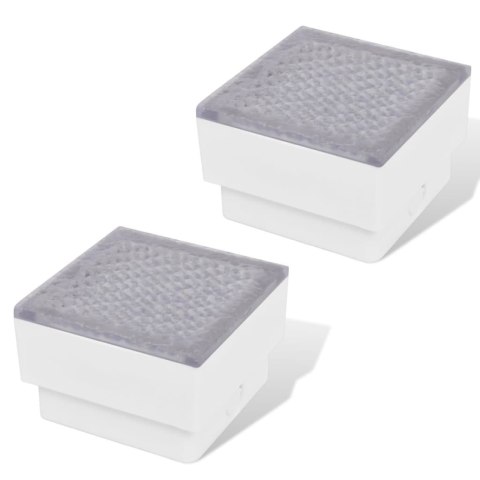 2 Lampki najazdowe LED 100 x 100 x 68 mm 2 Lampki najazdowe LED 100 x 100 x 68 mm