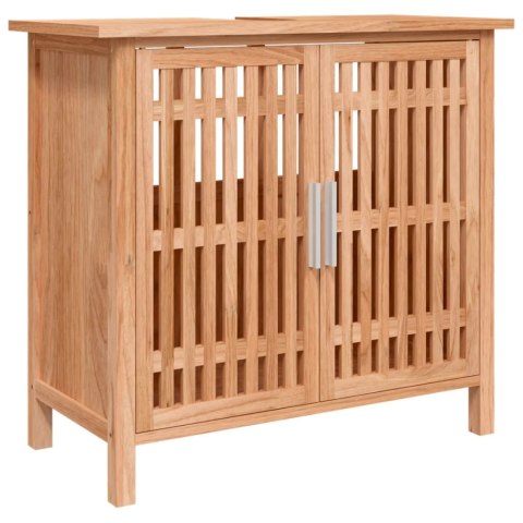 Szafka pod umywalkę, 66x29x61,5 cm, drewno z orzecha włoskiego Szafka pod umywalkę, 66x29x61,5 cm, drewno z orzecha włoskiego