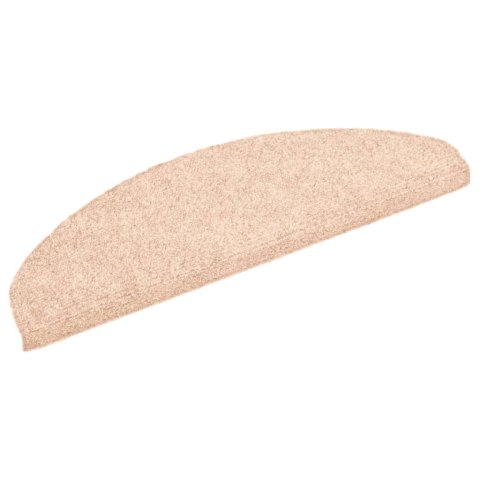 Samoprzylepne nakładki na schody, 15 szt., 65x21x4 cm, brązowe Samoprzylepne nakładki na schody, 15 szt., 65x21x4 cm, brązowe