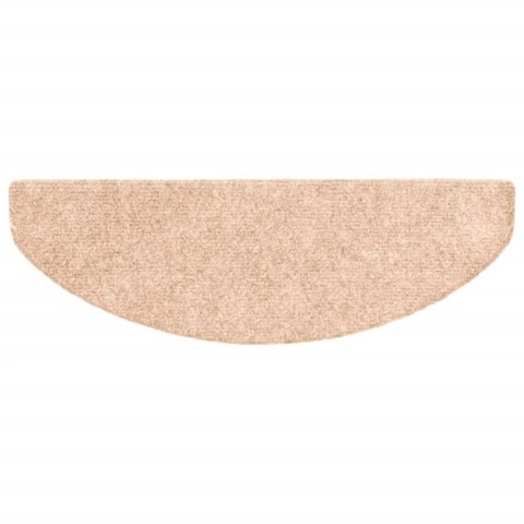 Samoprzylepne nakładki na schody, 15 szt., 65x21x4 cm, brązowe Samoprzylepne nakładki na schody, 15 szt., 65x21x4 cm, brązowe