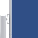 VidaXL Zwijana markiza boczna, niebieska, 200 x 1000 cm