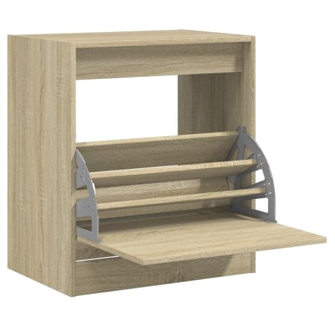Szafka na buty, dąb sonoma, 60x42x69cm, materiał drewnopochodny Szafka na buty, dąb sonoma, 60x42x69cm, materiał drewnopochodny