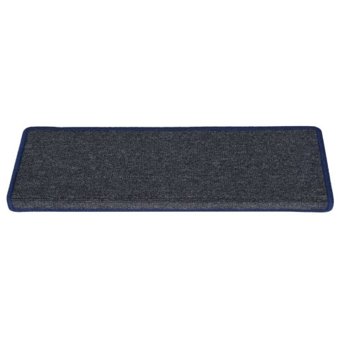 Nakładki na schody, 15 szt., 65x21x4 cm, szaro-niebieskie Nakładki na schody, 15 szt., 65x21x4 cm, szaro-niebieskie