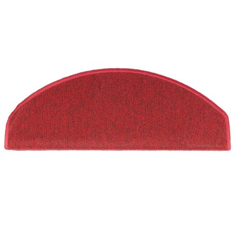 Nakładki na schody, 15 szt., 65 x 24 x 4 cm, bordowe Nakładki na schody, 15 szt., 65 x 24 x 4 cm, bordowe