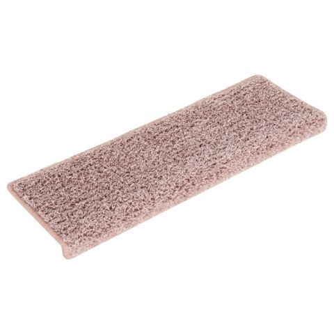 Nakładki na schody, 15 szt., 65x21x4 cm, biało-różowe Nakładki na schody, 15 szt., 65x21x4 cm, biało-różowe