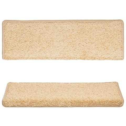 Nakładki na schody, 15 szt., 65x21x4 cm, brązowe Nakładki na schody, 15 szt., 65x21x4 cm, brązowe
