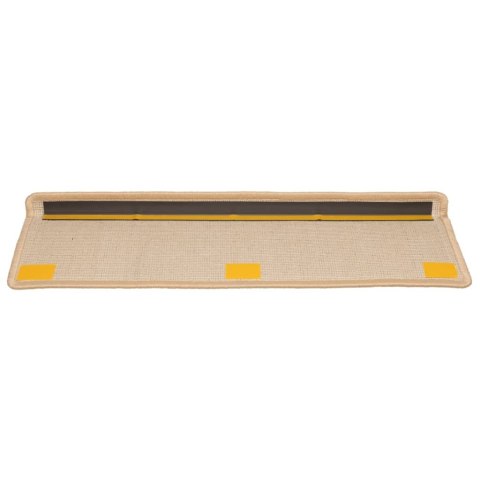 Nakładki na schody, 15 szt., 65x21x4 cm, brązowe Nakładki na schody, 15 szt., 65x21x4 cm, brązowe