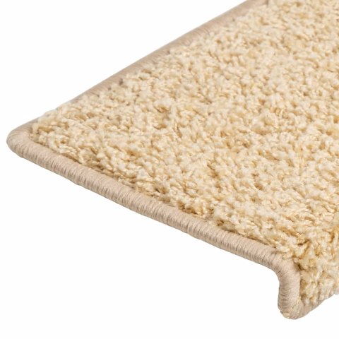 Nakładki na schody, 15 szt., 65x21x4 cm, brązowe Nakładki na schody, 15 szt., 65x21x4 cm, brązowe