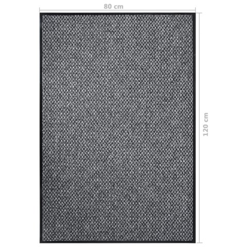 Wycieraczka, szara, 80 x 120 cm Wycieraczka, szara, 80 x 120 cm