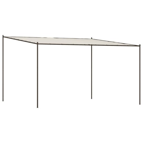 Altana, biała, 4x4 m, 180 g/m², tkanina i stal Altana, biała, 4x4 m, 180 g/m², tkanina i stal