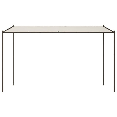 Altana, biała, 4x4 m, 180 g/m², tkanina i stal Altana, biała, 4x4 m, 180 g/m², tkanina i stal