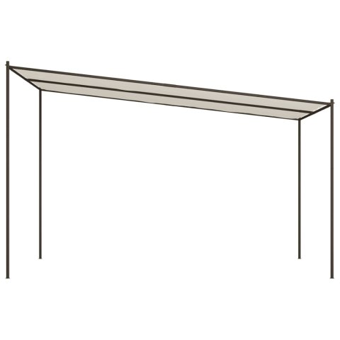Altana, biała, 4x4 m, 180 g/m², tkanina i stal Altana, biała, 4x4 m, 180 g/m², tkanina i stal