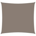 VidaXL Żagiel ogrodowy, tkanina Oxford, kwadratowy, 2x2 m, taupe