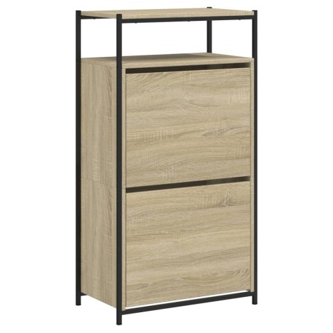 Szafka na buty, dąb sonoma, 60x34x112 cm Szafka na buty, dąb sonoma, 60x34x112 cm