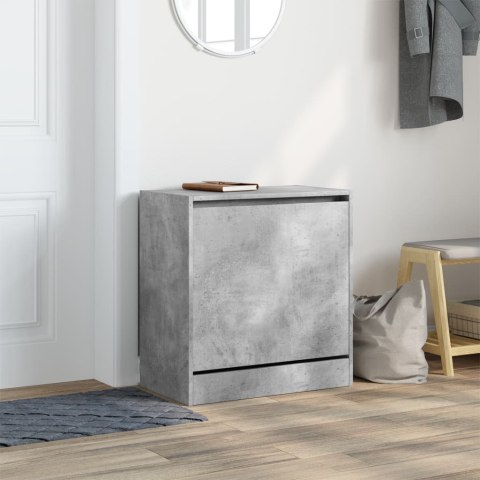 Szafka na buty, szarość betonu, 60x34x63,5 cm Szafka na buty, szarość betonu, 60x34x63,5 cm