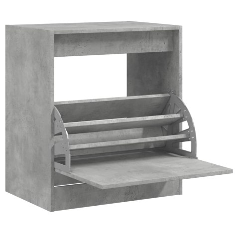 Szafka na buty, szarość betonu, 60x42x69 cm Szafka na buty, szarość betonu, 60x42x69 cm