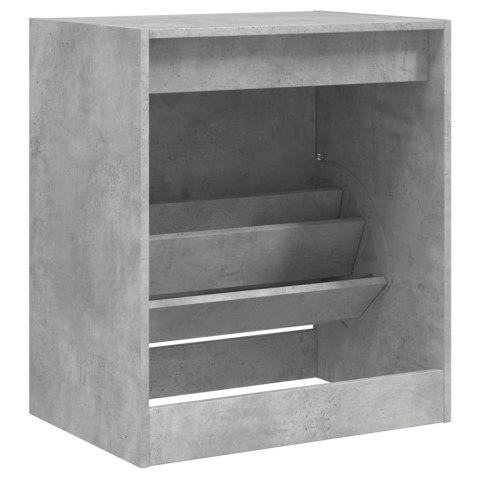 Szafka na buty, szarość betonu, 60x42x69 cm Szafka na buty, szarość betonu, 60x42x69 cm
