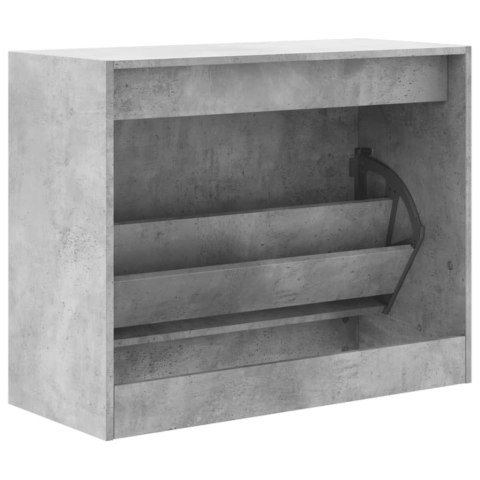 Szafka na buty, szarość betonu, 80x34x63 cm Szafka na buty, szarość betonu, 80x34x63 cm