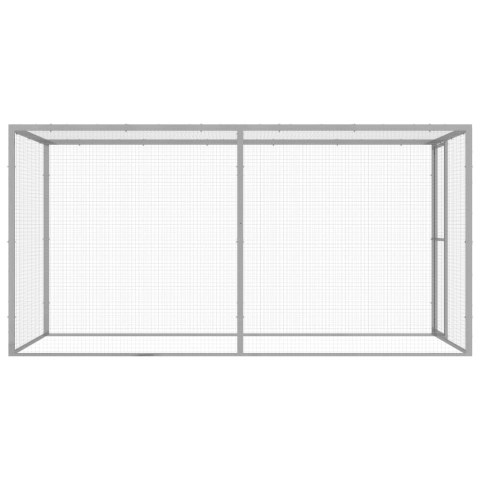 Klatka dla kota, 3 x 1,5 x 1,5 m, stal galwanizowana Klatka dla kota, 3 x 1,5 x 1,5 m, stal galwanizowana