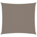 VidaXL Prostokątny żagiel ogrodowy, tkanina Oxford, 2x2,5 m, taupe