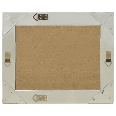Lustro ścienne w stylu barokowym, 60x40 cm, srebrne Lustro ścienne w stylu barokowym, 60x40 cm, srebrne
