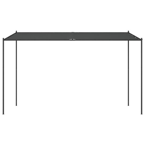 Altana, antracytowa, 4x4 m, 180 g/m², tkanina i stal Altana, antracytowa, 4x4 m, 180 g/m², tkanina i stal
