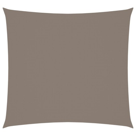 VidaXL Kwadratowy żagiel ogrodowy, tkanina Oxford, 3,6x3,6 m, taupe