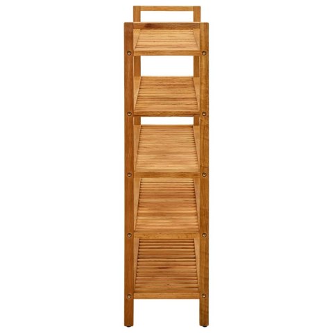 Stojak na buty z 5 półkami, 100x27x100 cm, lite drewno dębowe Stojak na buty z 5 półkami, 100x27x100 cm, lite drewno dębowe