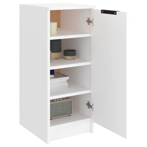 Szafka na buty, biała, 30x35x70 cm, materiał drewnopochodny Szafka na buty, biała, 30x35x70 cm, materiał drewnopochodny
