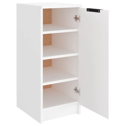Szafka na buty, biała, 30x35x70 cm, materiał drewnopochodny Szafka na buty, biała, 30x35x70 cm, materiał drewnopochodny