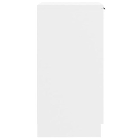 Szafka na buty, biała, 30x35x70 cm, materiał drewnopochodny Szafka na buty, biała, 30x35x70 cm, materiał drewnopochodny