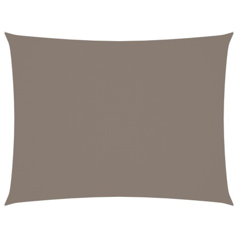 VidaXL Prostokątny żagiel ogrodowy z tkaniny Oxford, 2x3 m, taupe