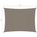 VidaXL Prostokątny żagiel ogrodowy z tkaniny Oxford, 2x3 m, taupe