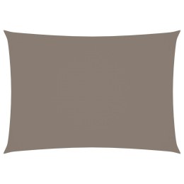 VidaXL Prostokątny żagiel ogrodowy z tkaniny Oxford, 2x4 m, taupe