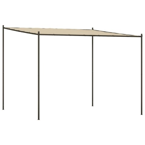 Altana, beżowa, 3x3 m, 180 g/m², tkanina i stal Altana, beżowa, 3x3 m, 180 g/m², tkanina i stal