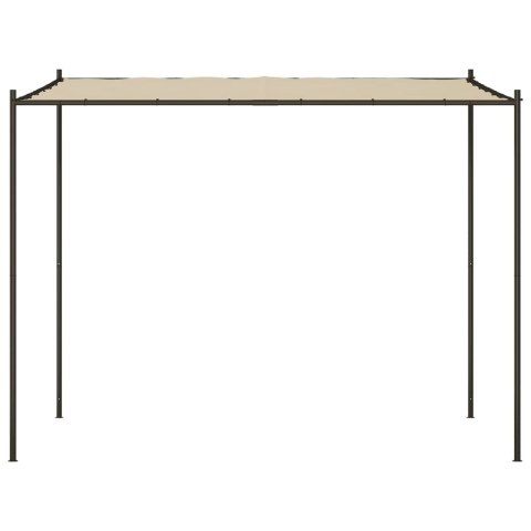 Altana, beżowa, 3x3 m, 180 g/m², tkanina i stal Altana, beżowa, 3x3 m, 180 g/m², tkanina i stal