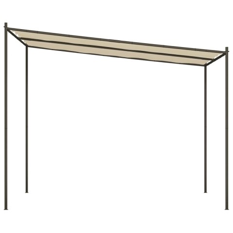 Altana, beżowa, 3x3 m, 180 g/m², tkanina i stal Altana, beżowa, 3x3 m, 180 g/m², tkanina i stal