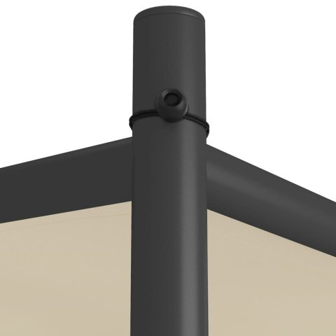 Altana, beżowa, 3x3 m, 180 g/m², tkanina i stal Altana, beżowa, 3x3 m, 180 g/m², tkanina i stal