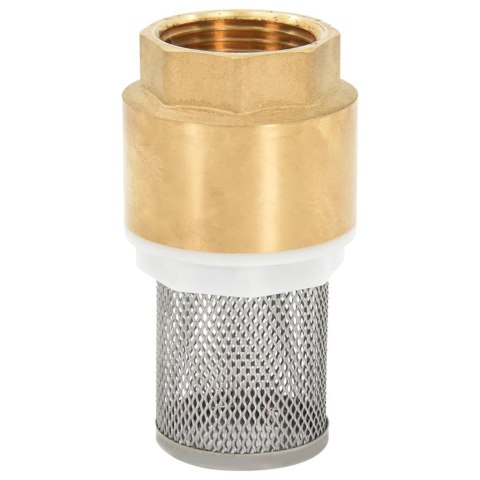Wąż ssący z mosiężnymi złączami, czarny, 1,1" 15 m, PVC Wąż ssący z mosiężnymi złączami, czarny, 1,1" 15 m, PVC