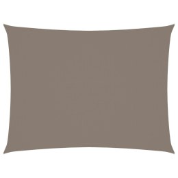 VidaXL Prostokątny żagiel ogrodowy, tkanina Oxford, 2x3,5 m, taupe