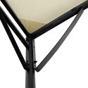  Zadaszenie, kremowe, 2x2,3 m, 180 g/m², tkanina i stal